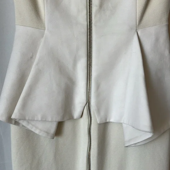 ted baker white peplum dress Episode Clothing